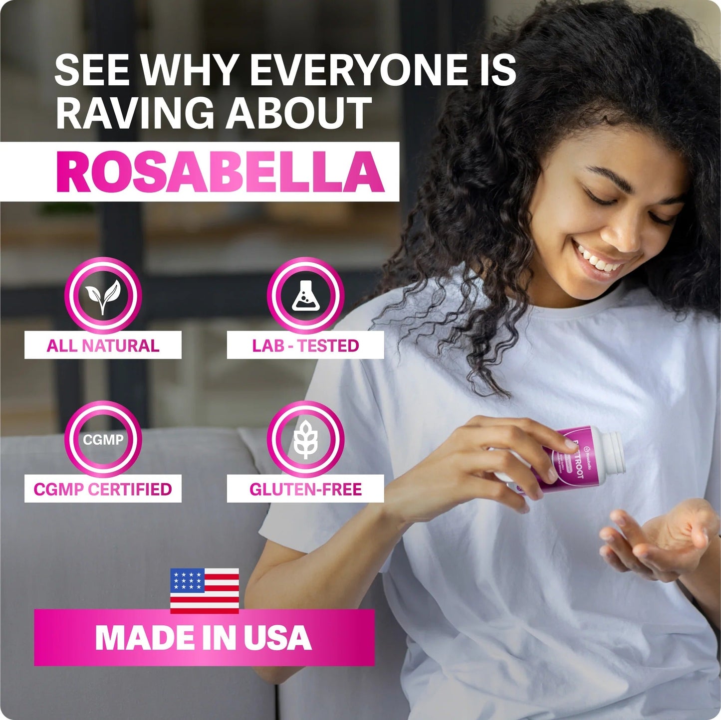 Rosabella Organic Beet Root Capsules